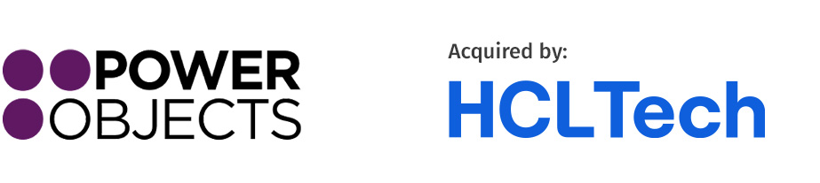 PowerObjects logo and HCL Technologies logo